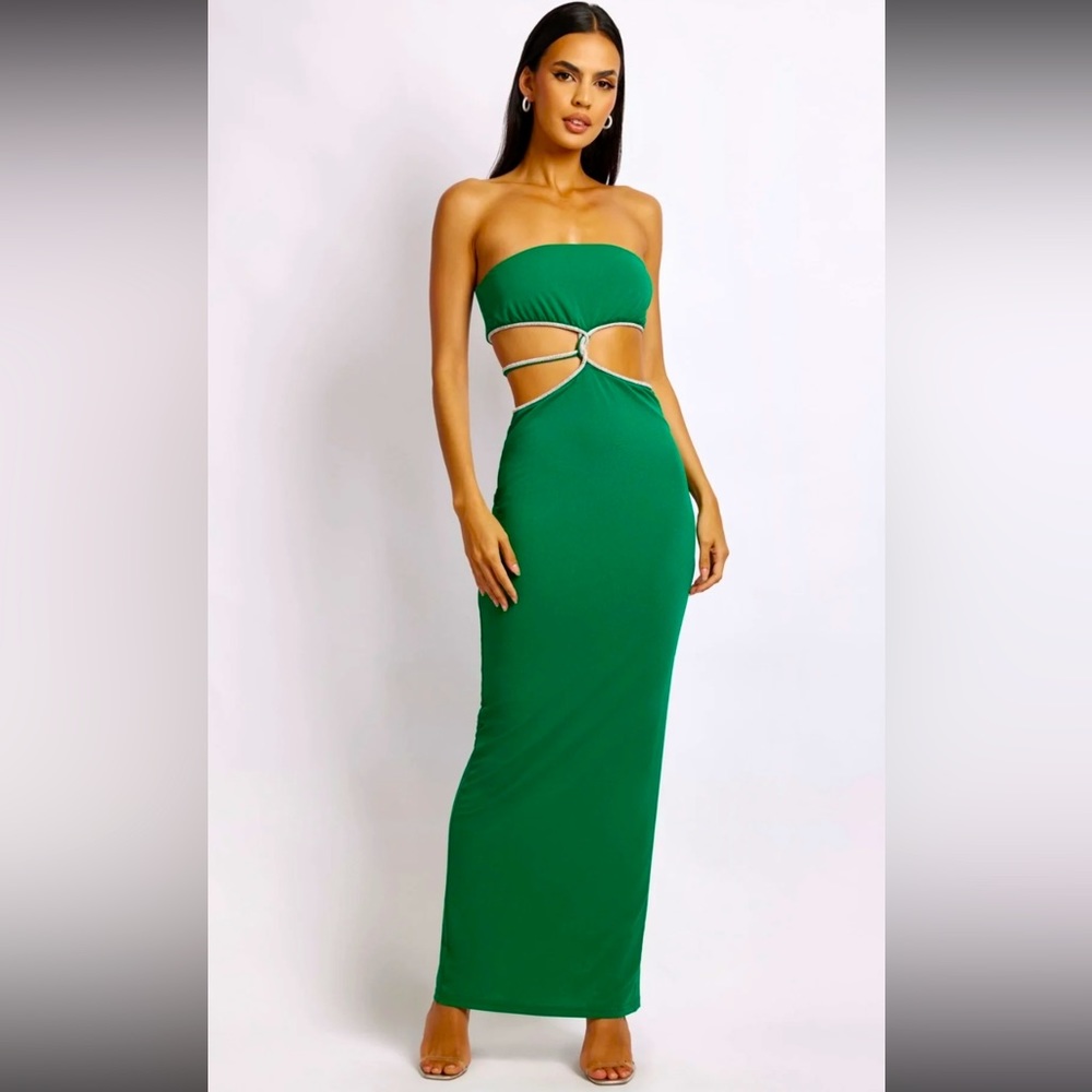 Meshki Billie Gown in Green 💚